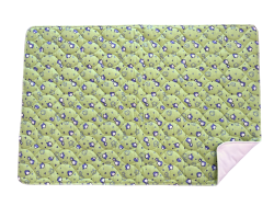 Changing mat - bed size - Pistache polaire
