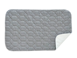 Piqué - format table à langer - Zigzag urbain