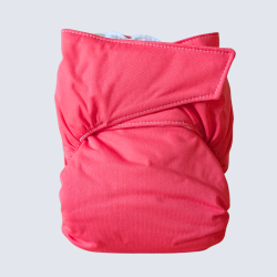 Reusable Cotton Diaper – Velcro (8–30 lbs) - Punch tropical