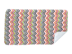 Piqué - format table à langer - Zigzag pop